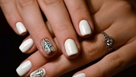 Белый дизайн ногтей: идеи и модные тенденции
