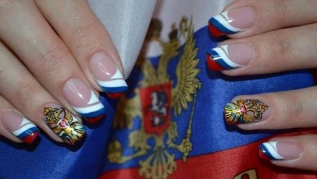 Маникюр с флагом России – идеи дизайна для настоящих патриотов