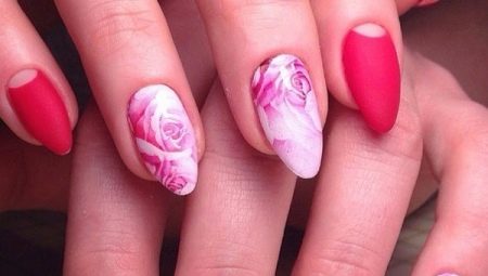 Розы на ногтях: стили оформления и модные тенденции