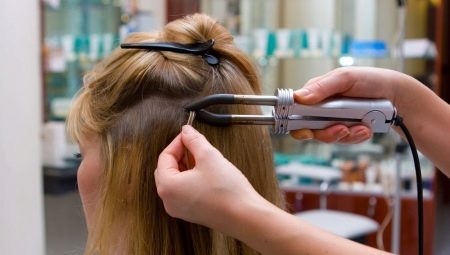 Горячее наращивание волос: особенности, техника и инструменты