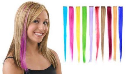 Как выбрать цветные пряди на заколках для волос?