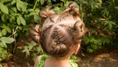 Прически для девочек 2-3 лет на короткие волосы