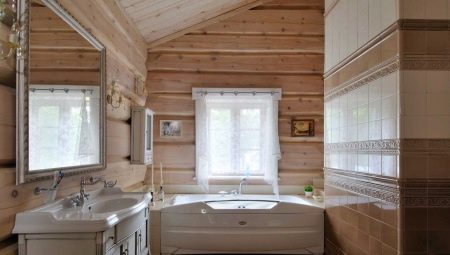 Варианты обустройства и оформления ванной комнаты в частном доме